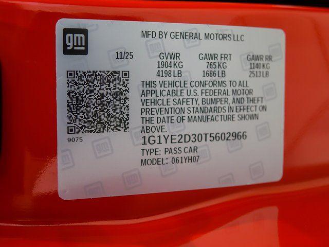 new 2026 Chevrolet Corvette car, priced at $139,190