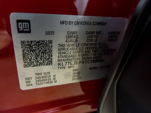 new 2026 Chevrolet Trax car, priced at $26,748