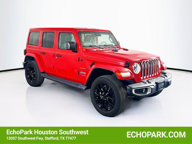 used 2021 Jeep Wrangler Unlimited 4xe car, priced at $26,497