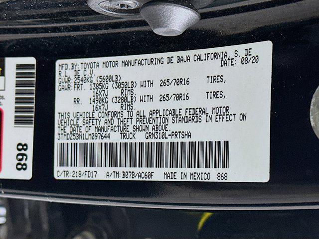 used 2020 Toyota Tacoma car, priced at $29,197