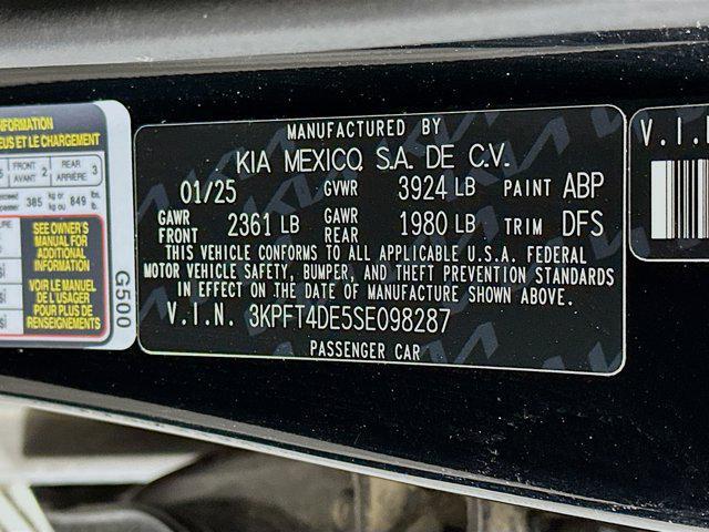 used 2025 Kia K4 car, priced at $18,487