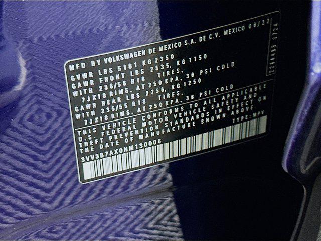 used 2022 Volkswagen Tiguan car, priced at $19,496