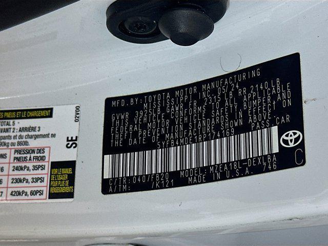 used 2024 Toyota Corolla car, priced at $19,622