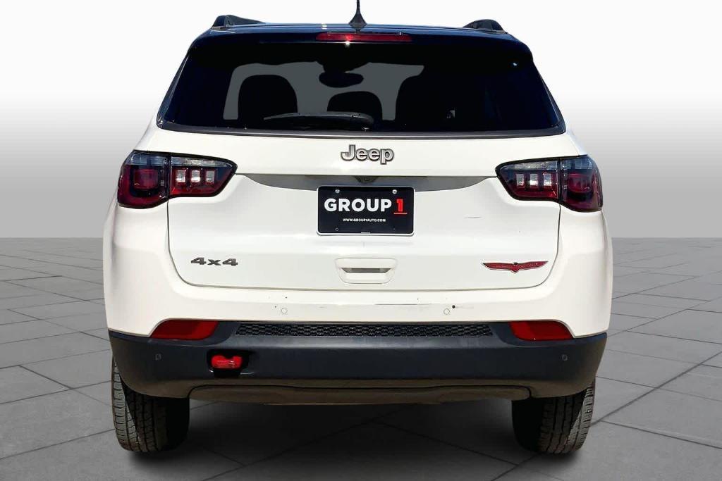 used 2021 Jeep Compass car, priced at $17,479