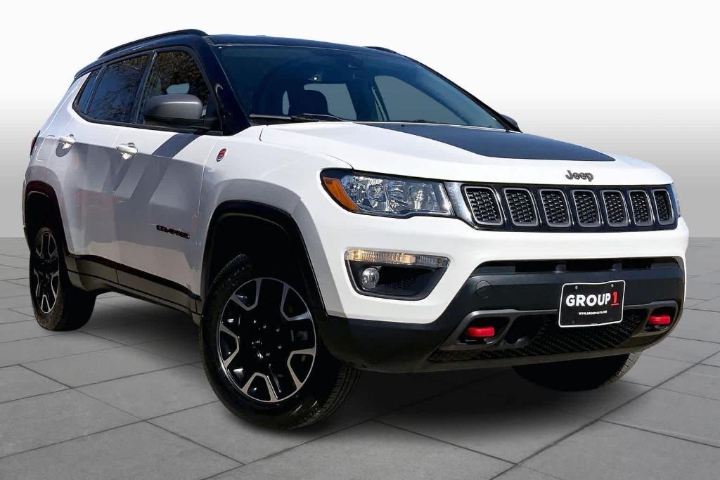used 2021 Jeep Compass car, priced at $17,479