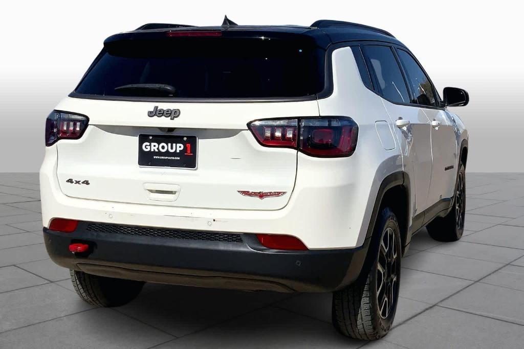 used 2021 Jeep Compass car, priced at $17,479