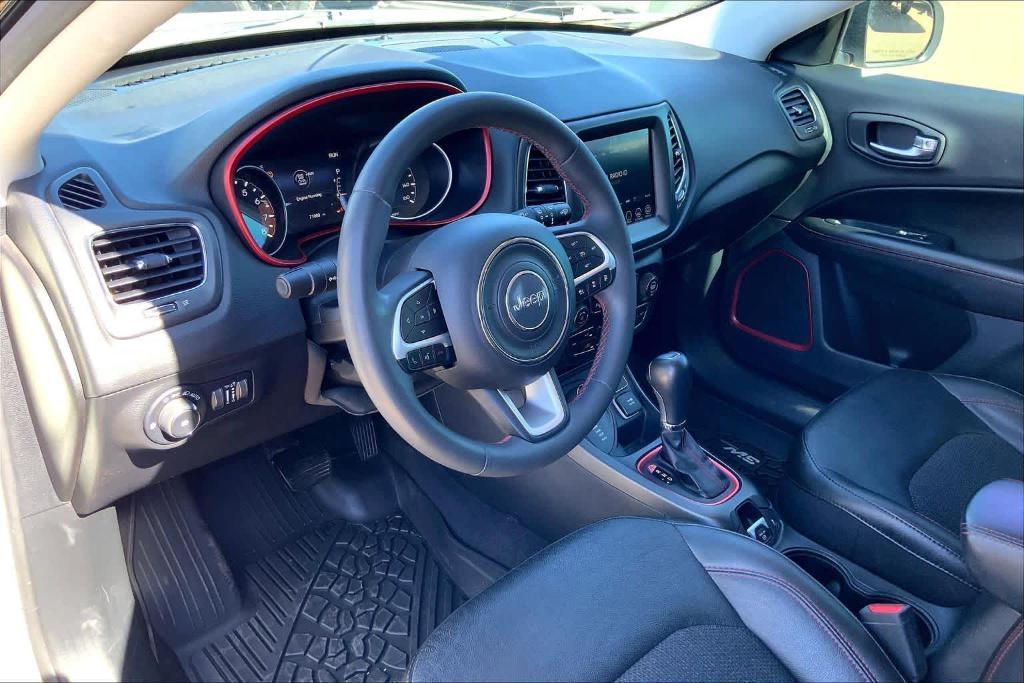 used 2021 Jeep Compass car, priced at $17,479