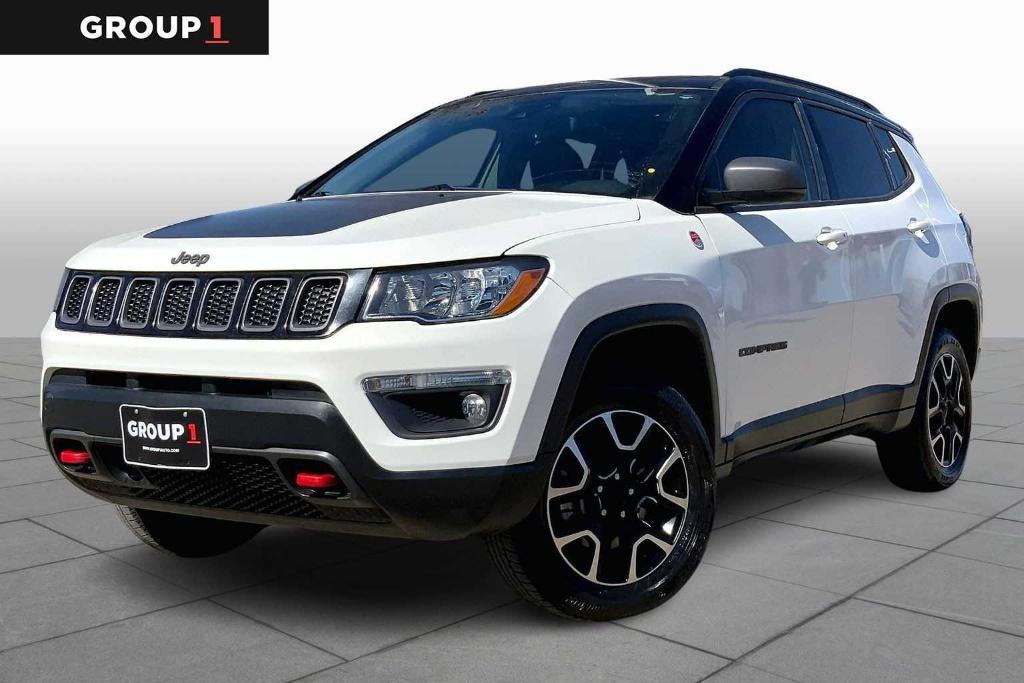 used 2021 Jeep Compass car, priced at $17,479
