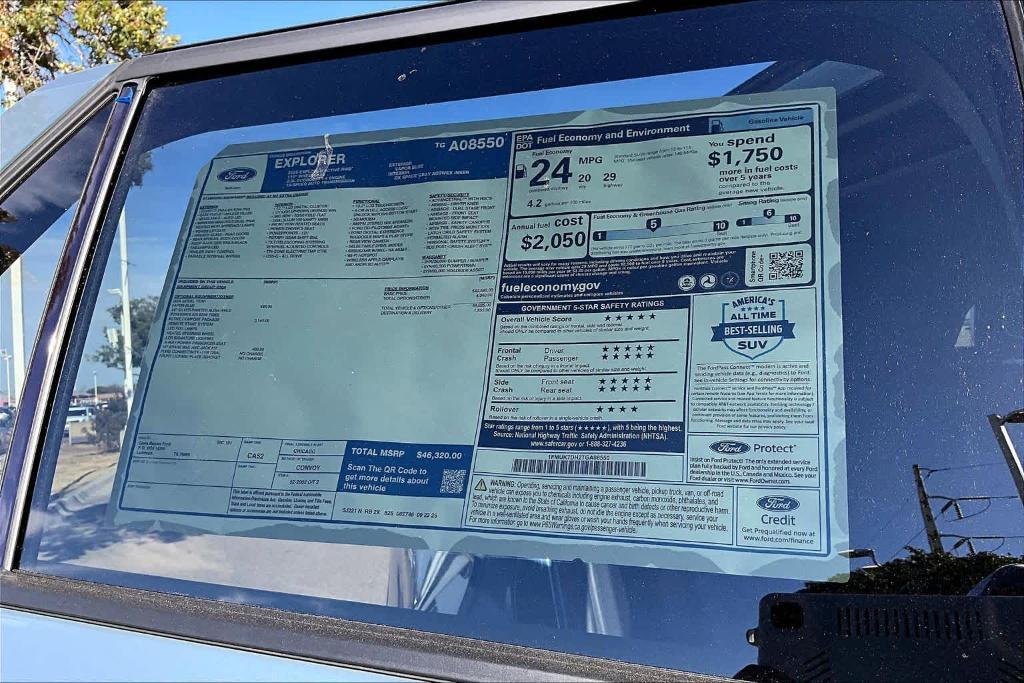 new 2026 Ford Explorer car, priced at $42,320