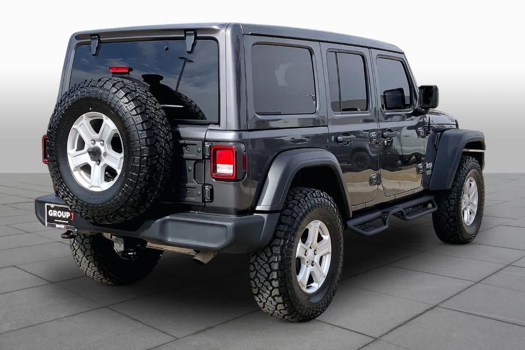 used 2021 Jeep Wrangler Unlimited car, priced at $22,838