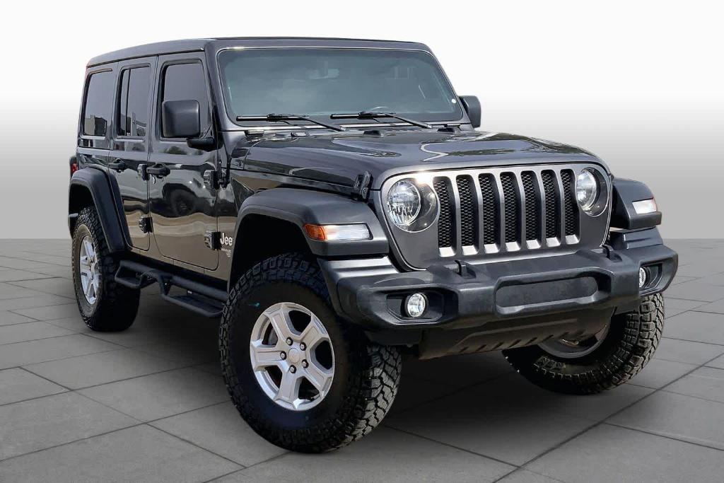 used 2021 Jeep Wrangler Unlimited car, priced at $22,838