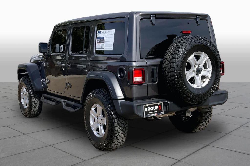 used 2021 Jeep Wrangler Unlimited car, priced at $22,838