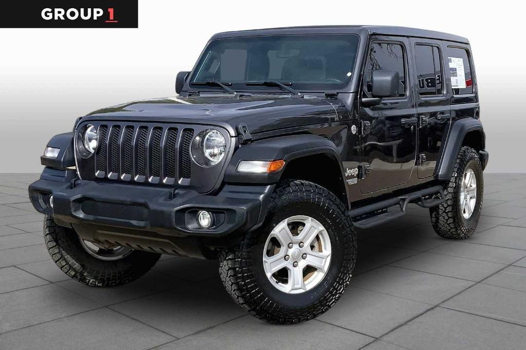 used 2021 Jeep Wrangler Unlimited car, priced at $22,980