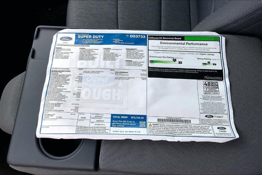 new 2026 Ford F-250 car, priced at $73,425