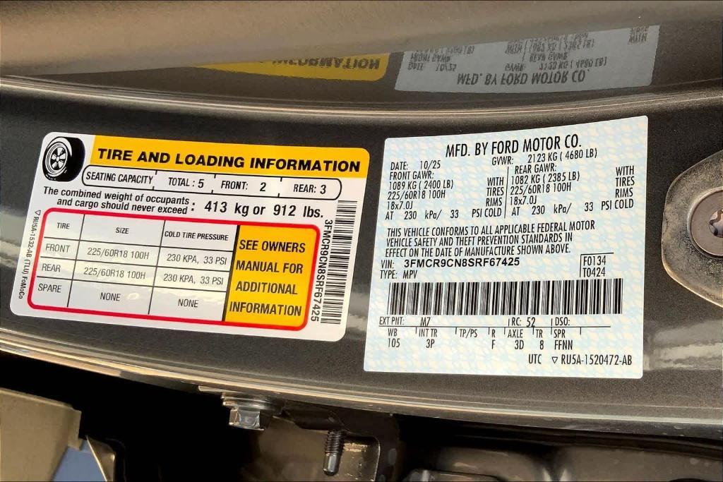 new 2025 Ford Bronco Sport car, priced at $35,985