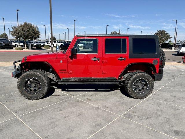 used 2017 Jeep Wrangler Unlimited car, priced at $18,977