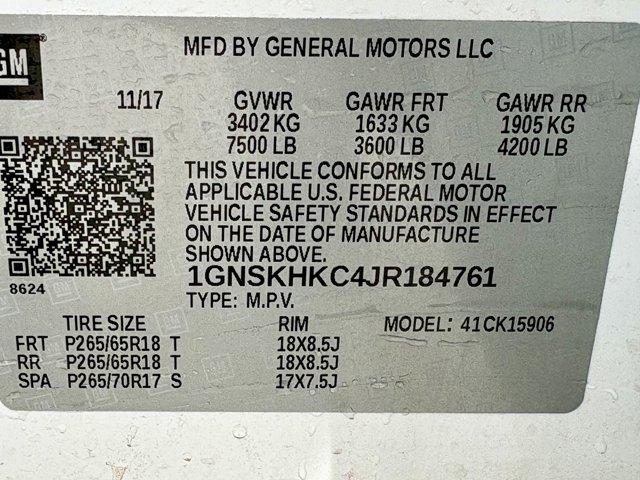 used 2018 Chevrolet Suburban car, priced at $23,477