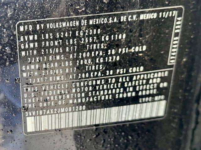 used 2018 Volkswagen Tiguan car, priced at $12,997