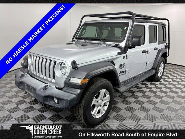 used 2022 Jeep Wrangler car, priced at $28,477