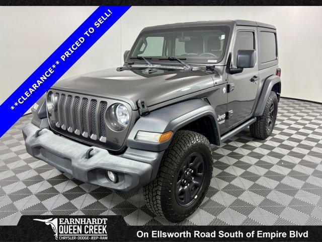 used 2019 Jeep Wrangler car, priced at $18,477