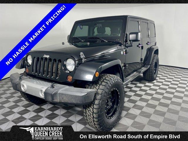used 2012 Jeep Wrangler Unlimited car, priced at $14,977