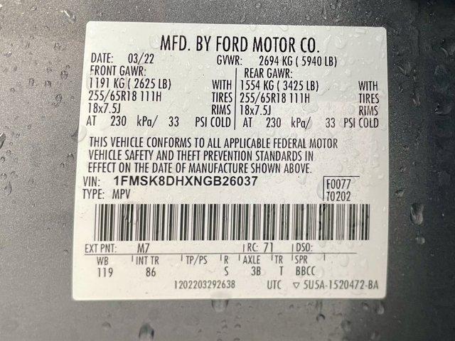 used 2022 Ford Explorer car, priced at $26,977