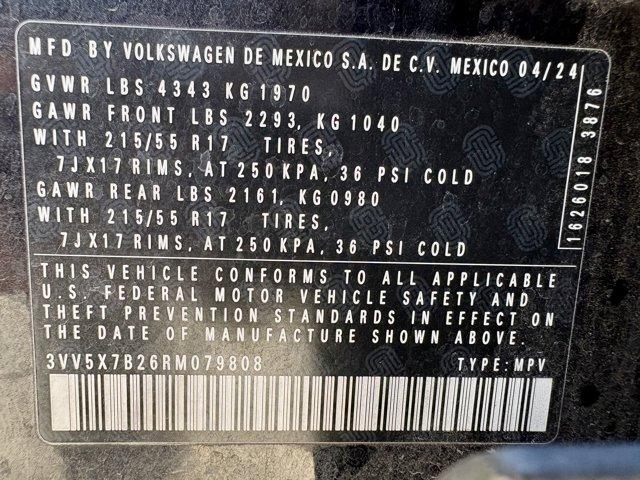 used 2024 Volkswagen Taos car, priced at $19,977