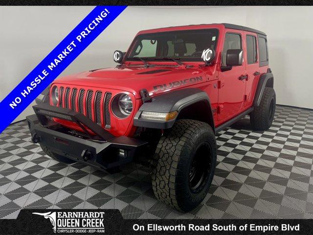 used 2018 Jeep Wrangler Unlimited car, priced at $27,977