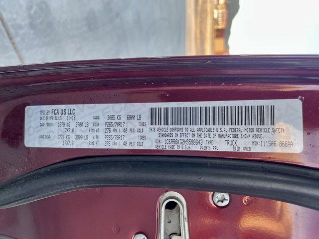 used 2017 Ram 1500 car, priced at $17,977