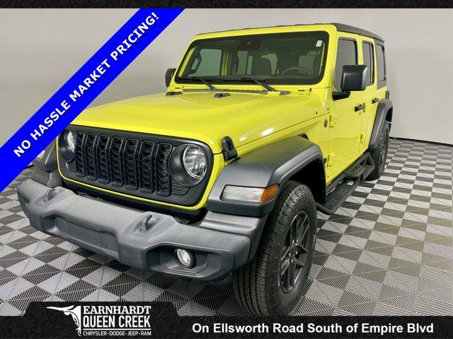 used 2024 Jeep Wrangler car, priced at $33,977
