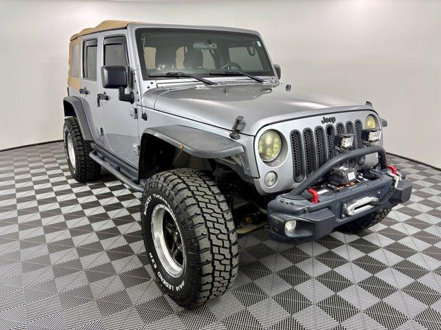used 2015 Jeep Wrangler Unlimited car, priced at $15,977