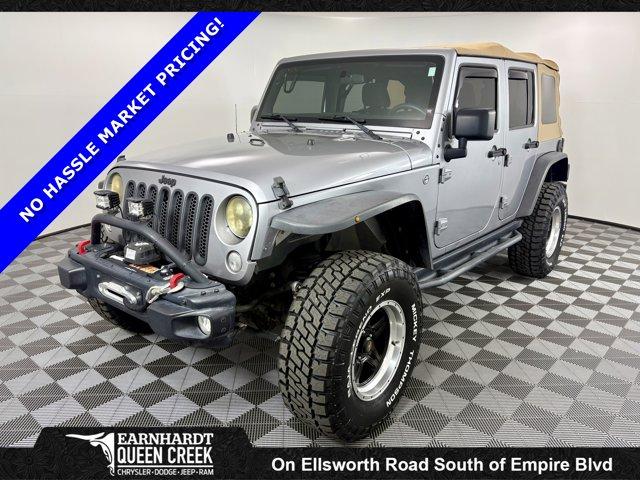 used 2015 Jeep Wrangler Unlimited car, priced at $15,977