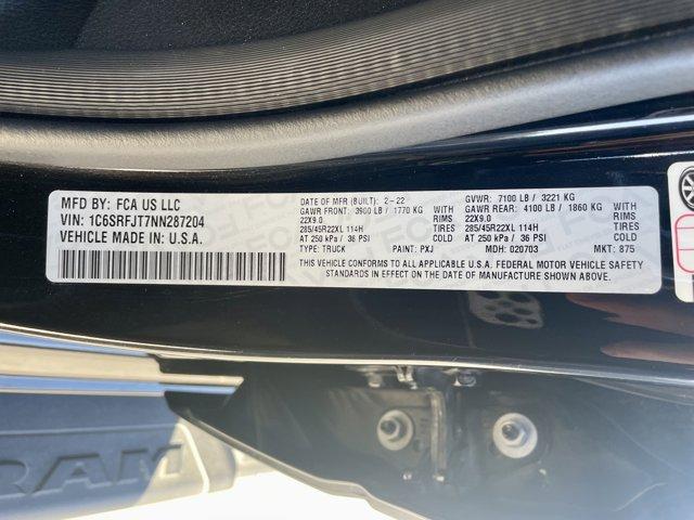 used 2022 Ram 1500 car, priced at $36,977