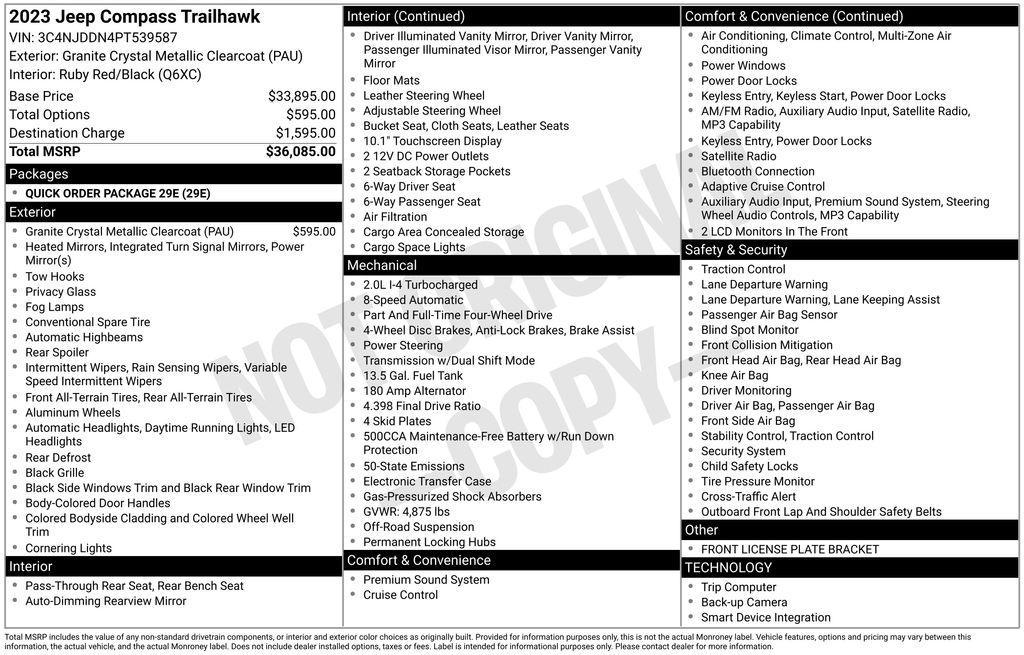 used 2023 Jeep Compass car