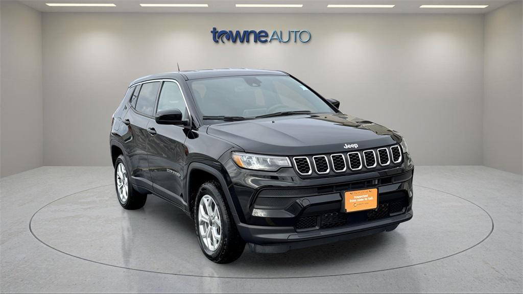 used 2025 Jeep Compass car, priced at $23,851