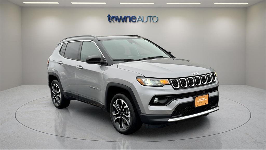 used 2023 Jeep Compass car, priced at $25,351