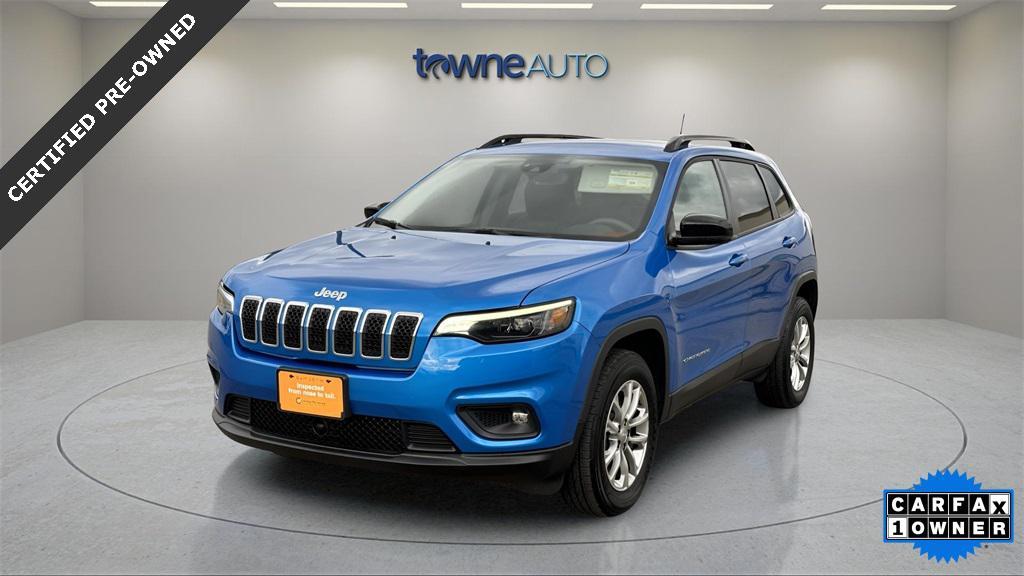 used 2022 Jeep Cherokee car, priced at $22,888