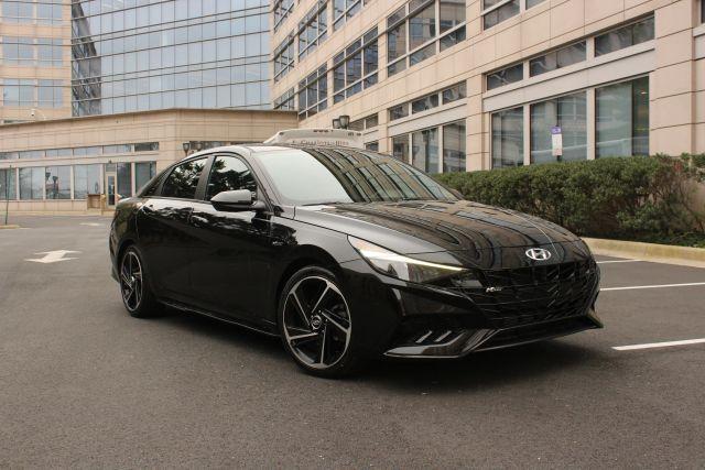 used 2022 Hyundai Elantra car, priced at $15,450