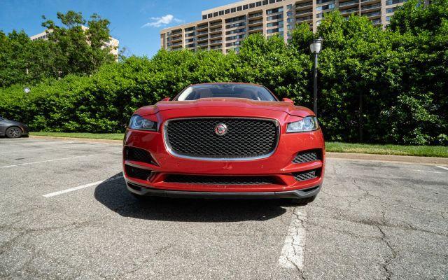 used 2017 Jaguar F-PACE car, priced at $9,950