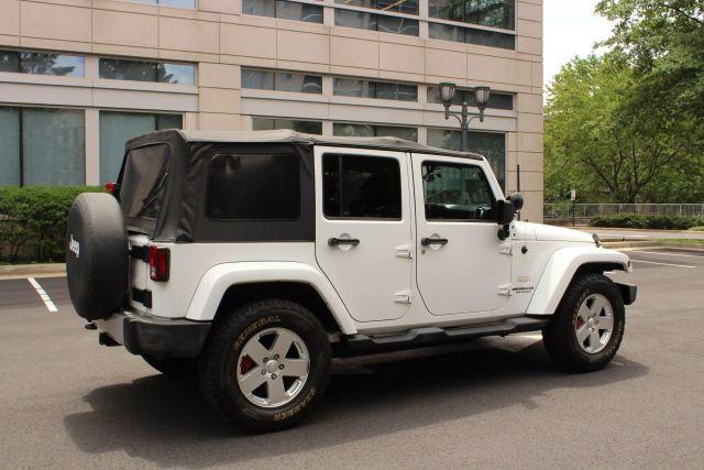used 2012 Jeep Wrangler Unlimited car, priced at $8,750