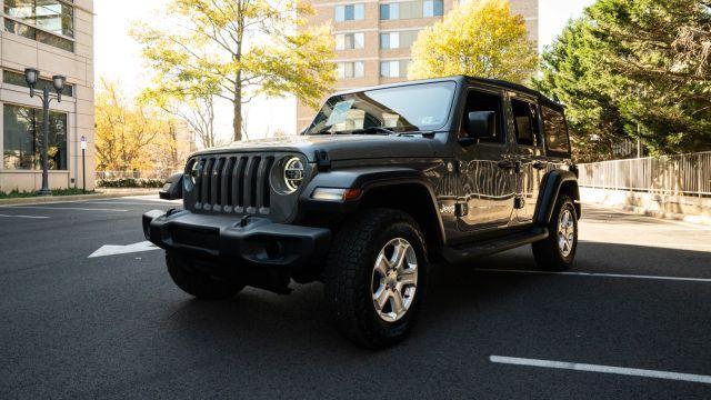 used 2020 Jeep Wrangler Unlimited car, priced at $16,750