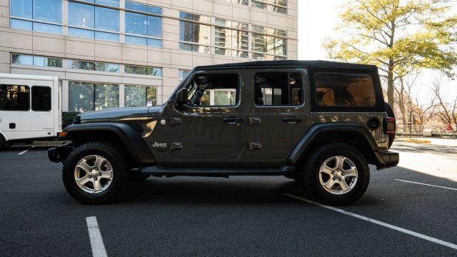 used 2020 Jeep Wrangler Unlimited car, priced at $16,750