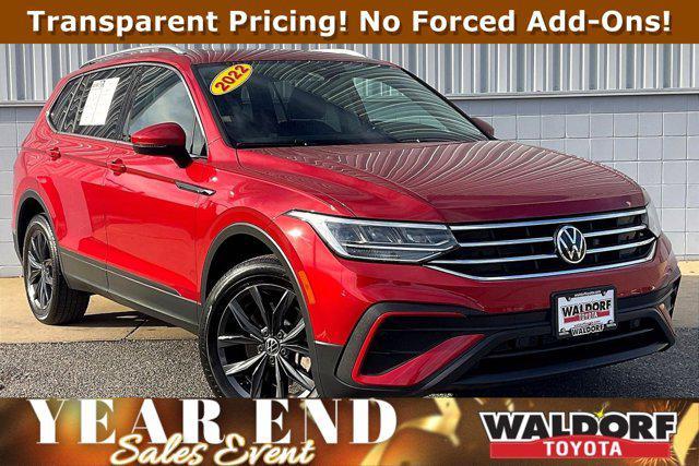 used 2022 Volkswagen Tiguan car, priced at $20,450