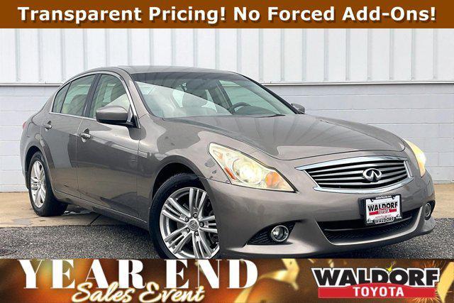 used 2013 INFINITI G37x car, priced at $9,450