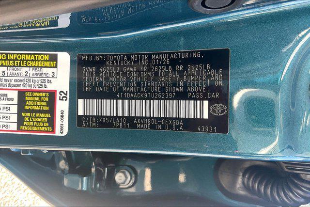 new 2026 Toyota Camry car, priced at $37,941