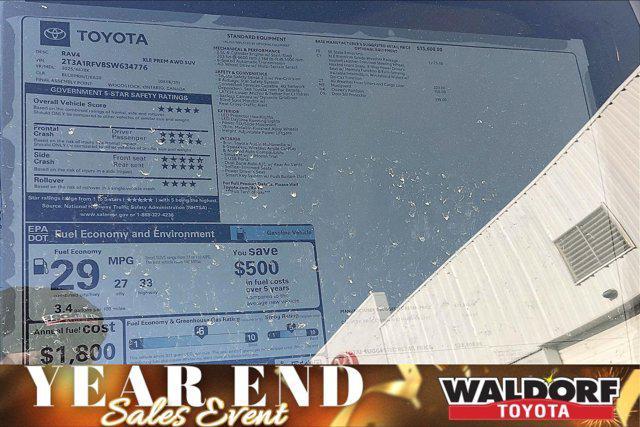 new 2025 Toyota RAV4 car, priced at $38,808