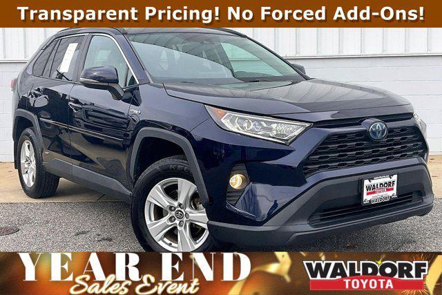 used 2020 Toyota RAV4 Hybrid car, priced at $18,450