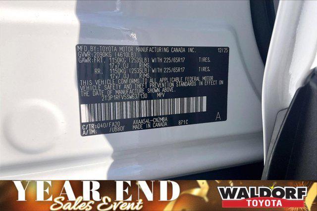 new 2025 Toyota RAV4 car, priced at $34,843