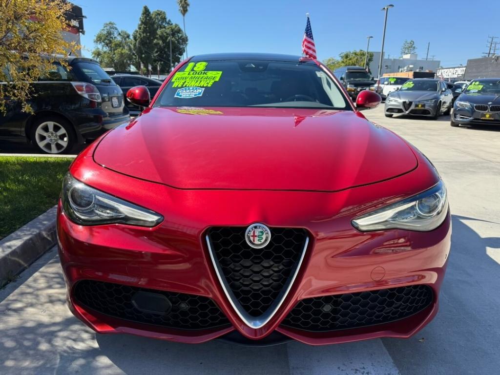 used 2018 Alfa Romeo Giulia car, priced at $17,995