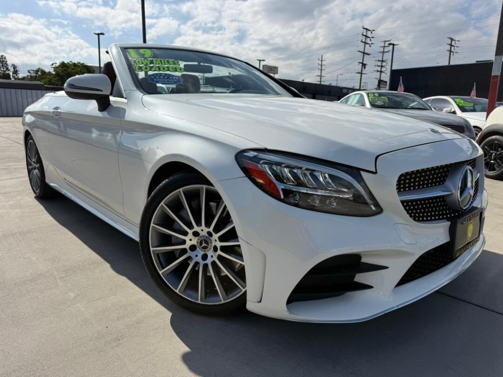 used 2019 Mercedes-Benz C-Class car, priced at $27,495